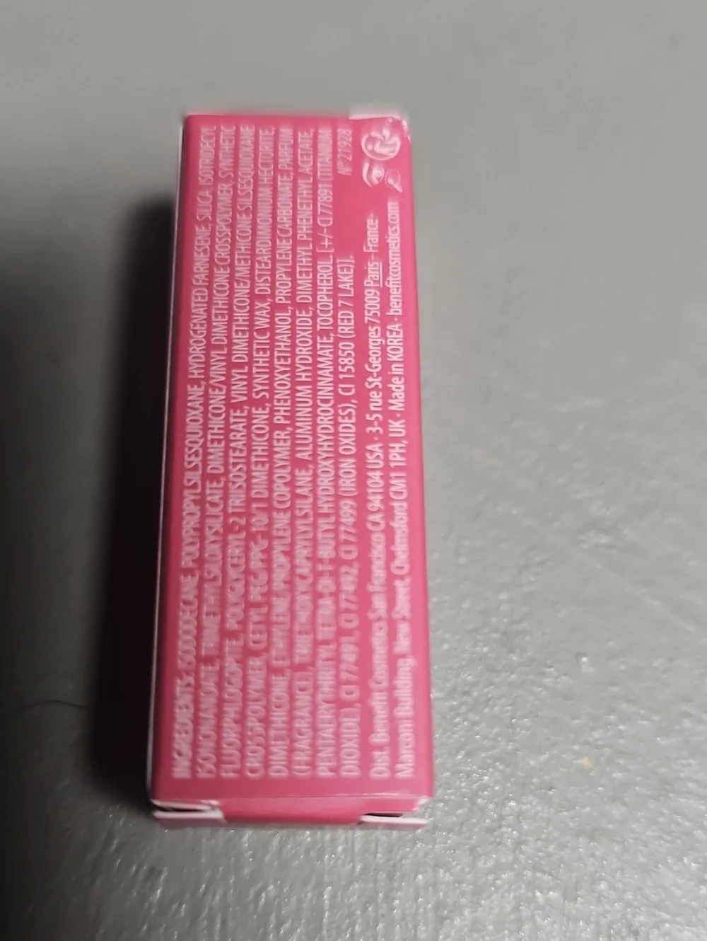 BENEFIT COSMETICS Play Daze Airy Liquid Blush In Willa 2ml/0.07US fl.oz NIB